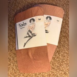 Legwear Tights - Size Tall - 2 Pack
